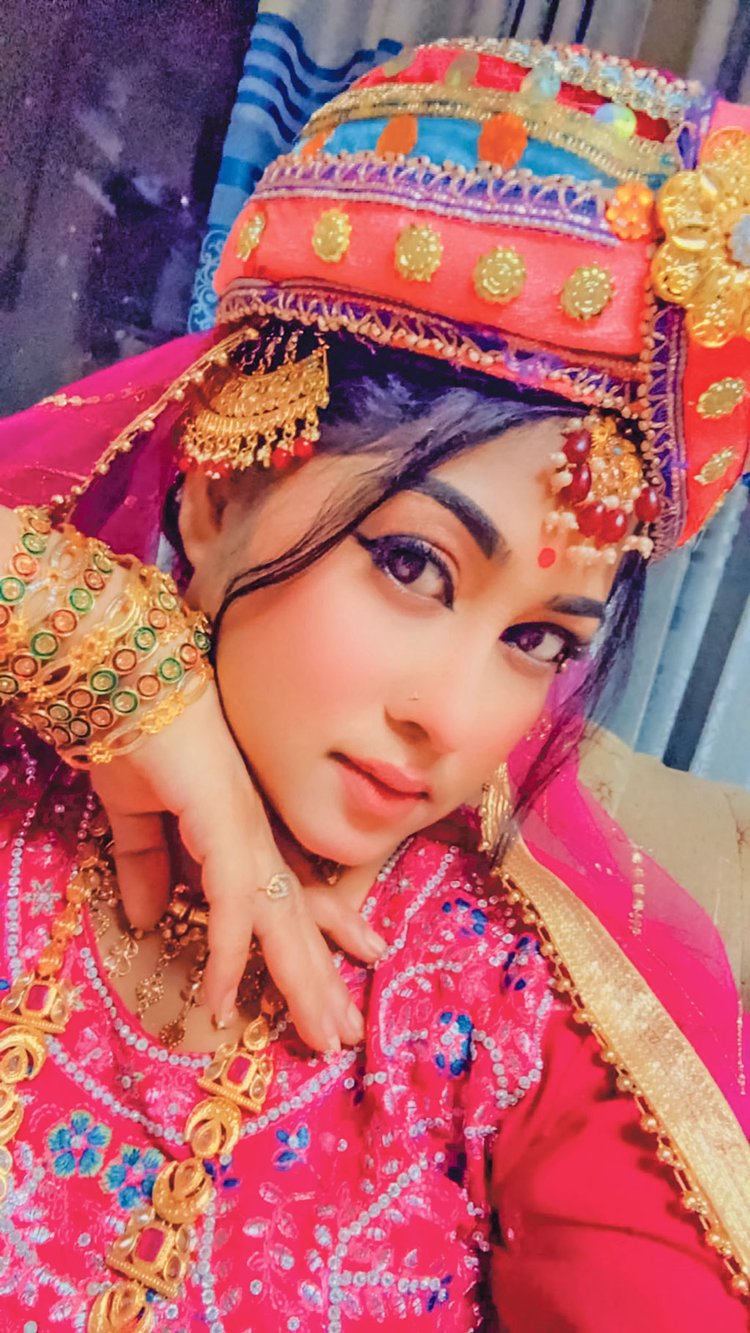 ‘আলেয়া’ নাটকে কাকলি চরিত্রে শিউলী শিলা