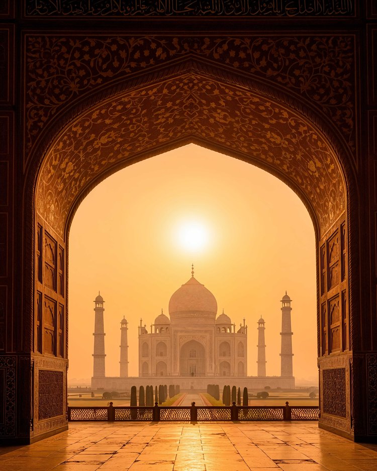 ইউনেসকো ওয়ার্ল্ড হেরিটেজ সাইট ভারতের তাজমহলের ওপর দিয়ে আকাশযান চলাচল নিষিদ্ধ করা হয় ২০১৯ সাল থেকে। ছবি: ফ্রিপিক