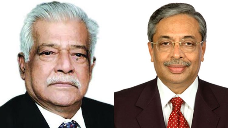 কে এম ওবায়দুর রহমান ও চৌধুরী কামাল ইবনে ইউসুফ। ফাইল ছবি