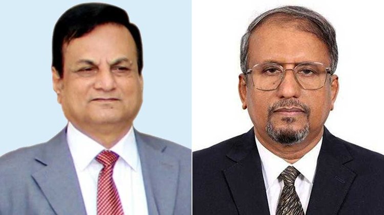 ড. জাহাঙ্গীর আলম খান ও ড. সাজ্জাদ হোসেন ভূঁইয়া।