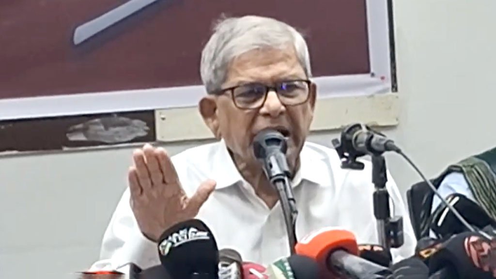 জুলাই সনদে বিএনপির ‘নোট অব ডিসেন্ট’ বাদ দিয়ে প্রতারণা করা হয়েছে: মির্জা ফখরুল