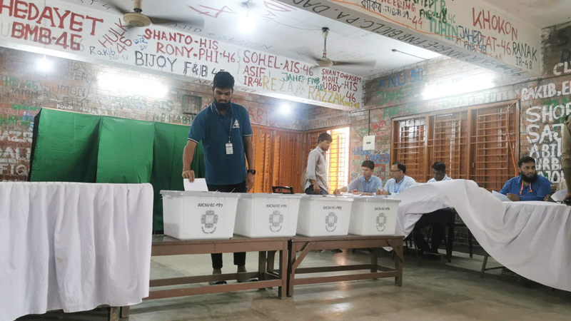 ৩৩ বছর পর আজ জাকসু নির্বাচন, ভোটগ্রহণ শুরু