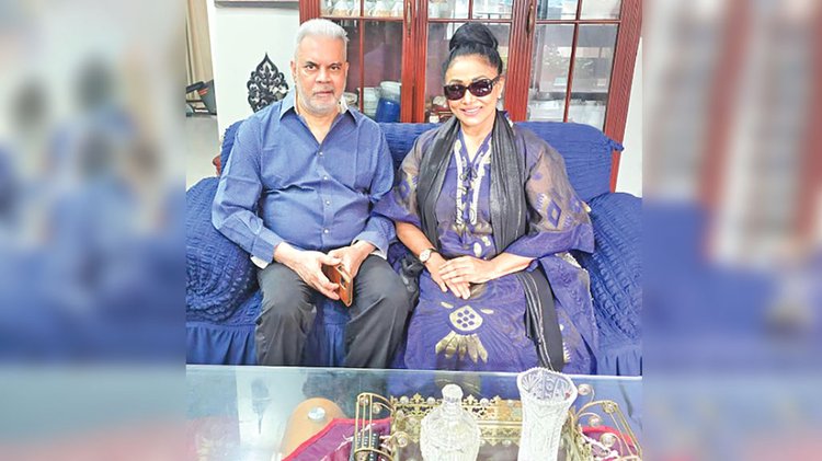 ইলিয়াস কাঞ্চন ও রোজিনা । ছবি: সংগৃহীত