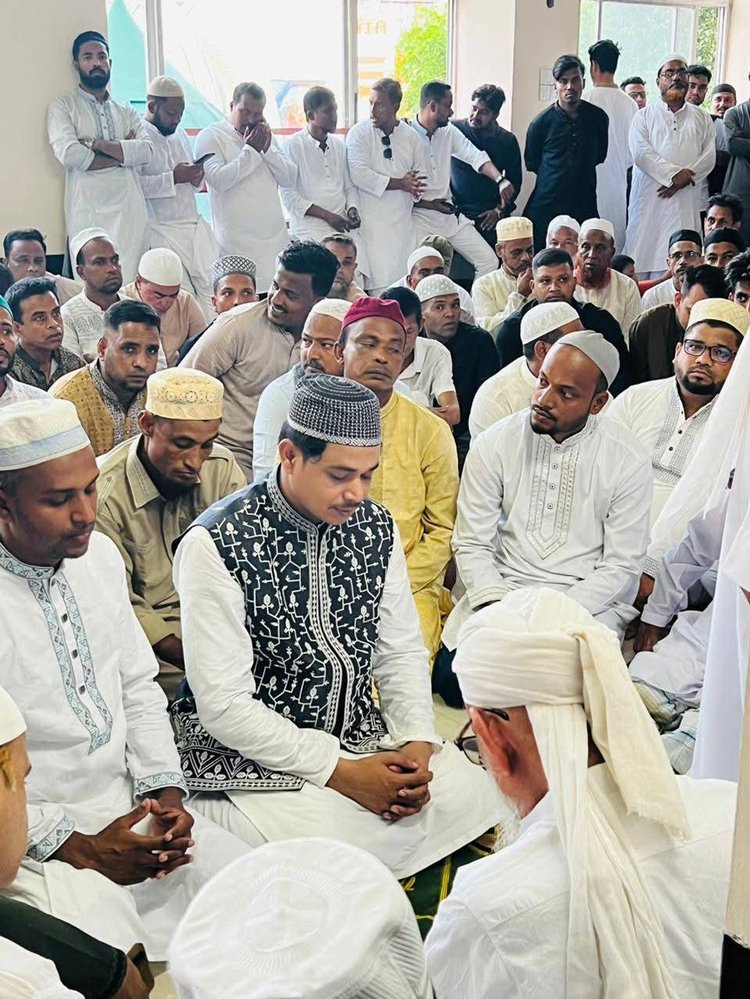 গত ১৯ সেপ্টেম্বর বিয়ের পিঁড়িতে বসেন সরওয়ার হোসেন বাবলা। ছবি: সংগৃহীত