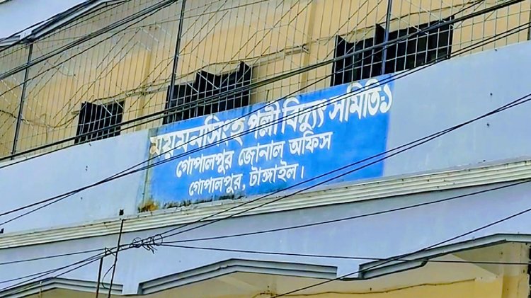 ভুতুড়ে বিদ্যুৎ বিলের অভিযোগ তুলে ক্ষোভ প্রকাশ করেছেন ময়মনসিংহ পল্লী বিদ্যুৎ সমিতি-১-এর গোপালপুর জোনাল শাখার গ্রাহকেরা। ছবি: সংগৃহীত