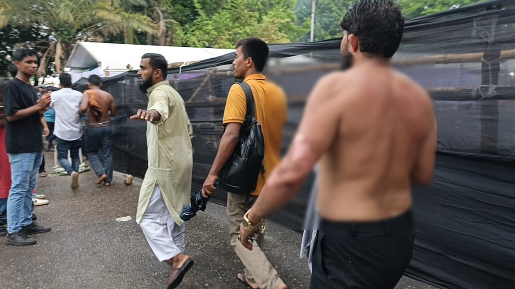 মানিক মিয়া অ্যাভিনিউয়ে জুলাই গণ-অভ্যুত্থান দিবসের আয়োজনে বেলুন বিস্ফোরণ, ১১ দগ্ধ