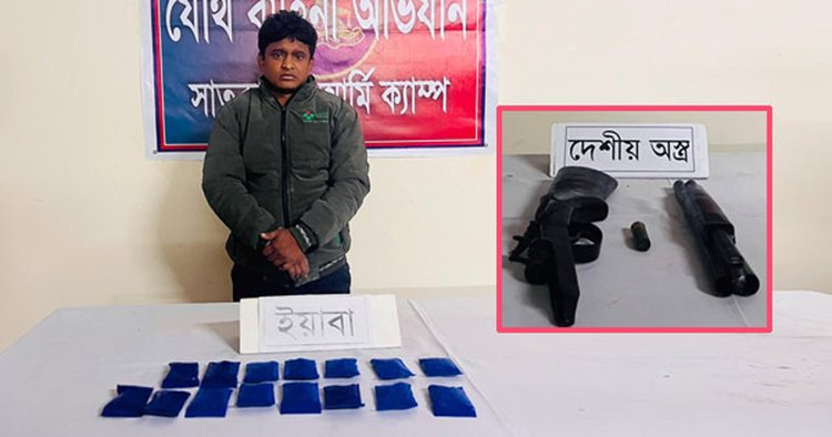 চট্টগ্রামে অস্ত্র-মাদকসহ শাহজাহান চৌধুরীর অনুসারী গ্রেপ্তার। ছবি: সংগৃহীত