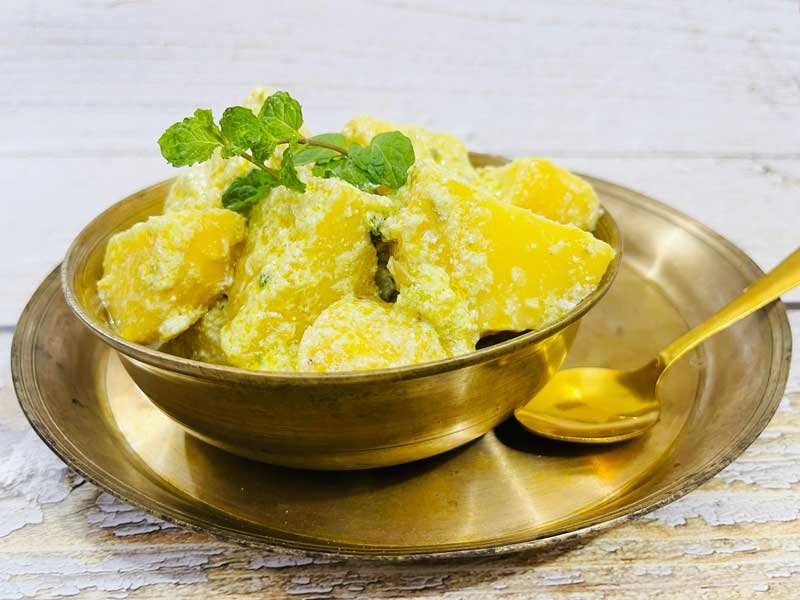 দই-আলু