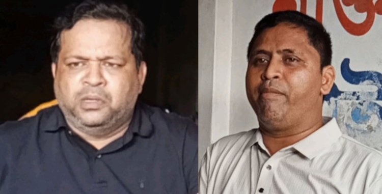 দোকান দখলের ঘটনায় অভিযুক্ত দুই ভাই। ছবি: সংগৃহীত