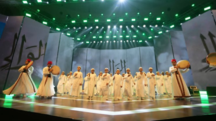 সাংস্কৃতিক পর্বে শিক্ষার্থীরা ইসলামিক নাশিদ ও নাট্য পরিবেশনা উপস্থাপন করেন। ছবি: সংগৃহীত