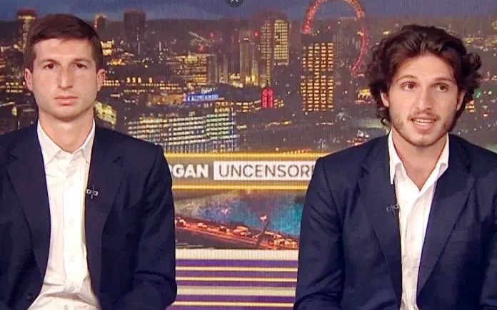 ইমরান খানের দুই ছেলে কাসিম খান ও সুলাইমান ইসা খান। ছবি: সংগৃহীত