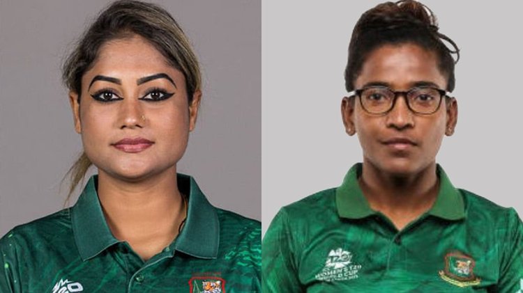 জাহানারা আলম ও রুমানা আহমেদ। ছবি: ফাইল ছবি