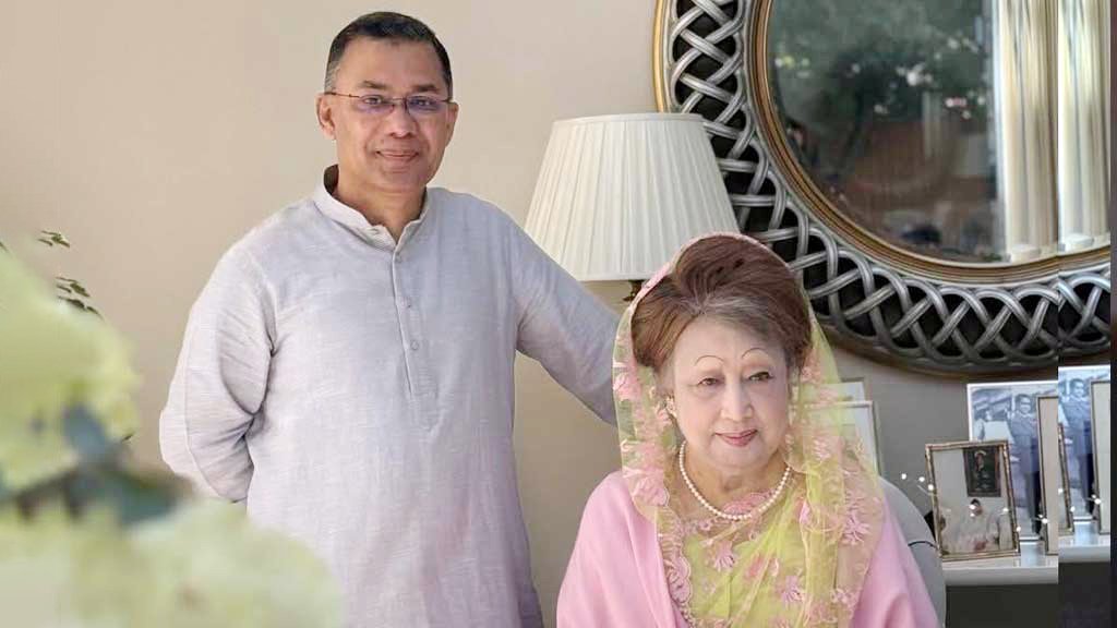 খালেদা জিয়ার বিদেশ যাওয়া নিয়ে পর্যবেক্ষণ শেষে তারেক রহমানের দেশে ফেরার সিদ্ধান্ত: বিএনপি