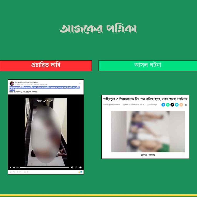গণমাধ্যমের প্রতিবেদন। ছবি: স্ক্রিনশট