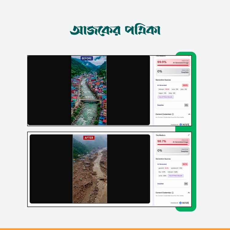 এআই বিশ্লেষণ। ছবি: স্ক্রিনশট