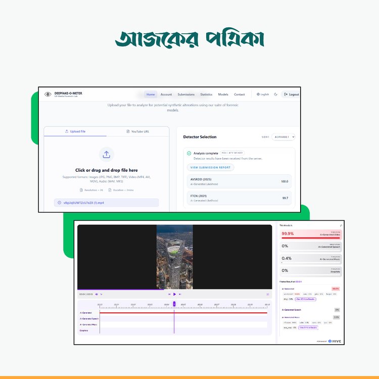 এআই বিশ্লেষণ। ছবি: স্ক্রিনশট