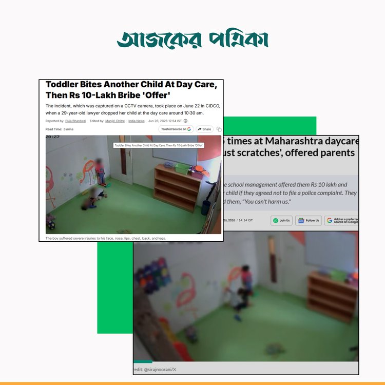 এনডিটিভি ও মানি-কন্ট্রোলে প্রকাশিত প্রতিবেদন। ছবি: স্ক্রিনশট