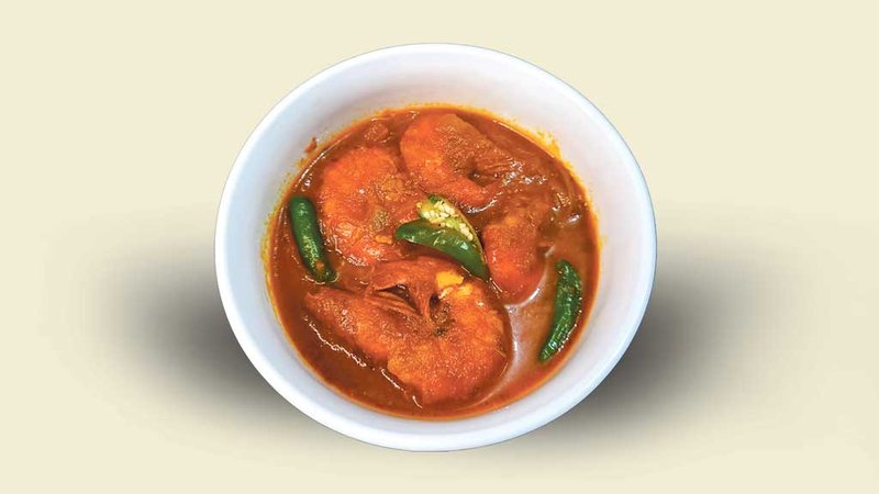 মধু-চিংড়ি-কারি