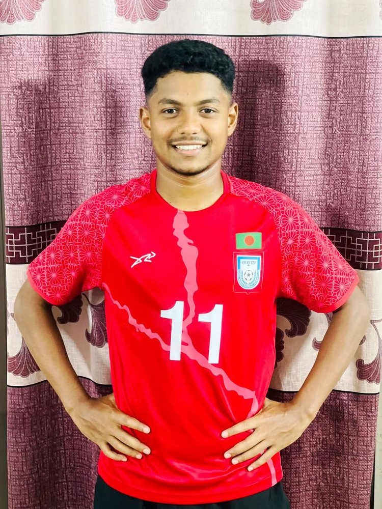 ভারতের কাছে কদিন আগে অনূর্ধ্ব-১৯ সাফে হেরেছে বাংলাদেশ। ছবি: বাফুফে