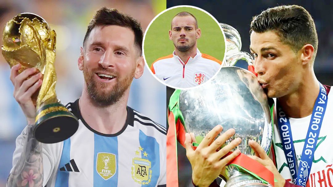 মেসি-রোনালদোর তুলনা ‘নির্বোধের কাজ’ মনে করেন ডাচ তারকা
