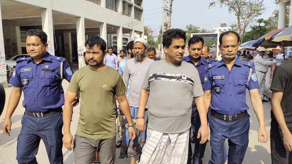 আরসার প্রধান আতাউল্লাহসহ পাঁচ সহযোগী ৮ দিনের রিমান্ডে