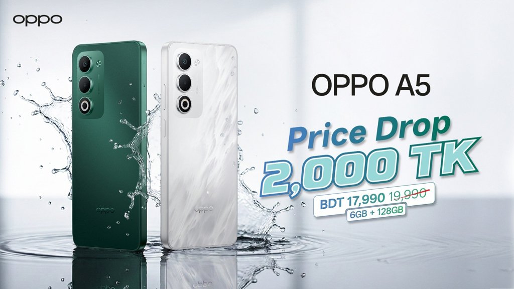 বাজেট ফোনের দাম কমাল অপো