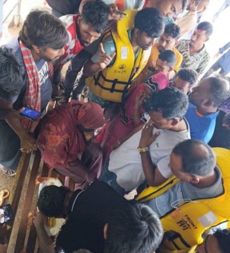 অভিযুক্ত নারী ও জব্দ করা সোনার আংটি। ছবি: সংগৃহীত