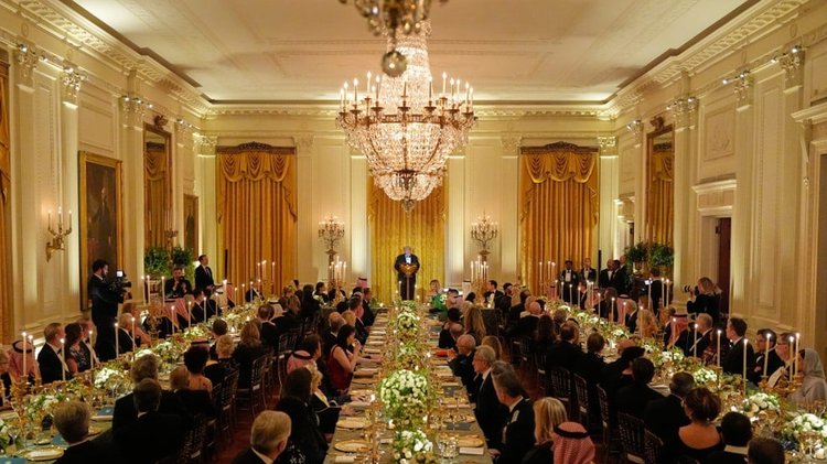 ট্রাম্পের নিমন্ত্রণে হোয়াইট হাউসে ‘ব্ল্যাক-টাই ডিনার’-এ রোনালদো। ছবি: সংগৃহীত