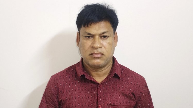 আটক রঞ্জু । ছবি: সংগৃহীত