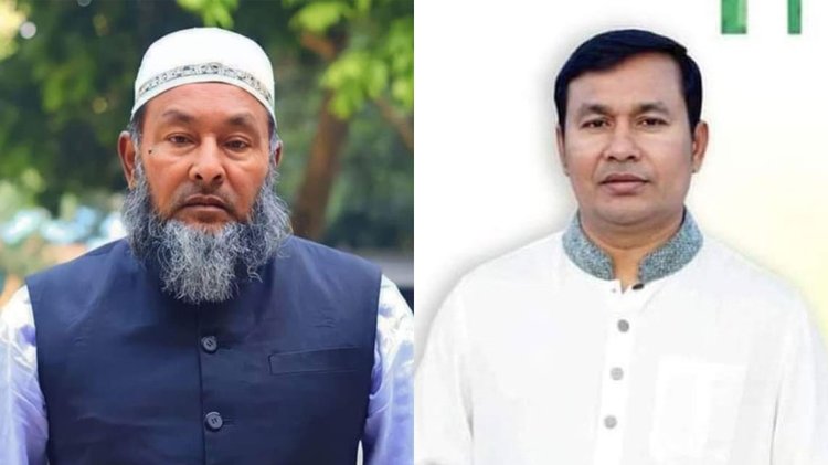 রেজাউল হক চৌধুরী ও বুলবুল আহমেদ টোকেন। ছবি: সংগৃহীত
