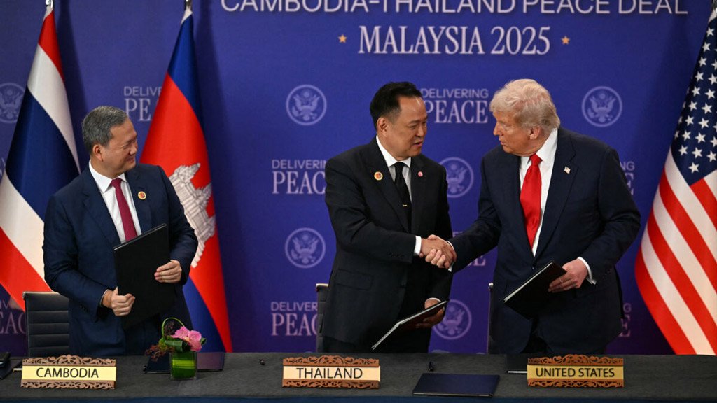 আরও এক শান্তিচুক্তির সাফল্য ট্রাম্পের, এবার থাইল্যান্ড–কম্বোডিয়া
