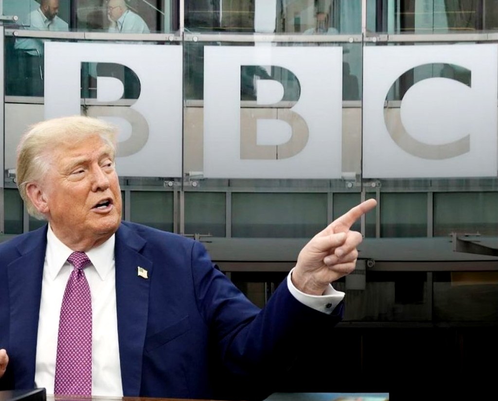 বিবিসির বিরুদ্ধে ট্রাম্পের মানহানির মামলা আদৌ সম্ভব?