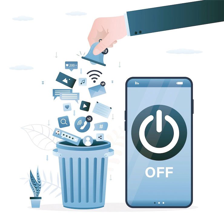 user-hand-turn-off-smartphone-throw-social-media-signs-trash-can-off-button-digital-detox_985641-4