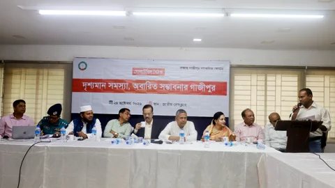 গাজীপুরে যানজট নিরসনে দীর্ঘমেয়াদি মহাপরিকল্পনার দাবি