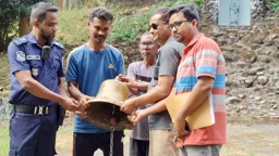 শতবর্ষী ধর্মপল্লি থেকে চুরি হওয়া ৪০ কেজির সেই ঘণ্টা উদ্ধার
