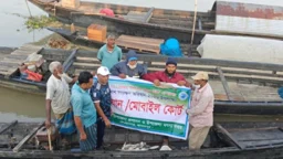 নিষেধাজ্ঞা অমান্য করে যমুনায় ইলিশ শিকার, দুই জেলের কারাদণ্ড
