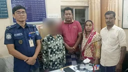 চাঁদপুরে নিখোঁজ শিশু দেড় মাস পর উদ্ধার, কাজের প্রলোভনে নেওয়া হয়েছিল চট্টগ্রামে