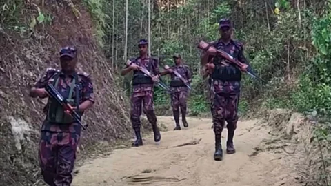 জুড়ী ও বড়লেখা সীমান্তে পুশইনের চেষ্টা প্রতিহত করল ৫২ বিজিবি