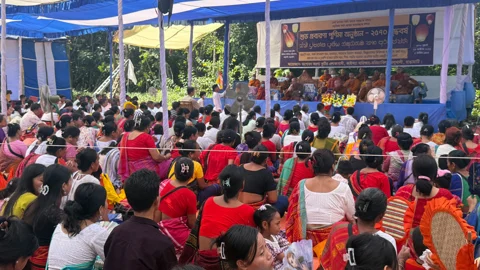 রাঙামাটিতে বর্ণিল আয়োজনে শুরু প্রবারণা পূর্ণিমা