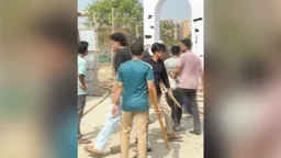 বাণিজ্য মেলা সরানোর দাবি শেকৃবি শিক্ষার্থীদের, নির্মাণাধীন স্টল ভাঙচুর