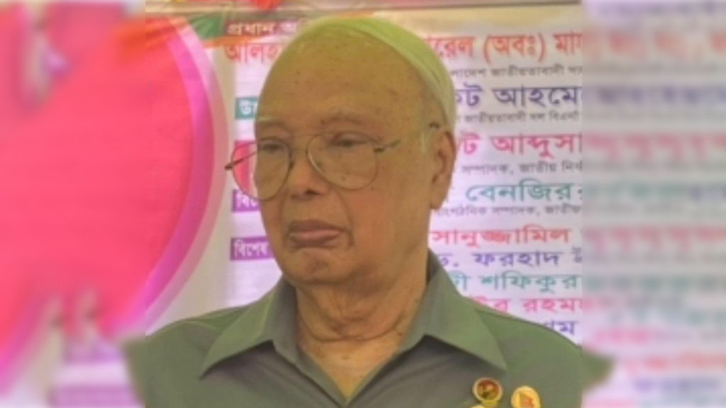 সাবেক স্বরাষ্ট্রমন্ত্রী মেজর জেনারেল (অব.) মাহমুদুল হাসান মারা গেছেন