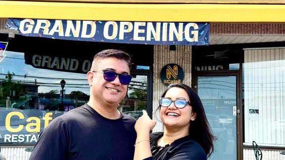 নিউইয়র্কে রেস্টুরেন্ট খুললেন হিল্লোল-নওশীন