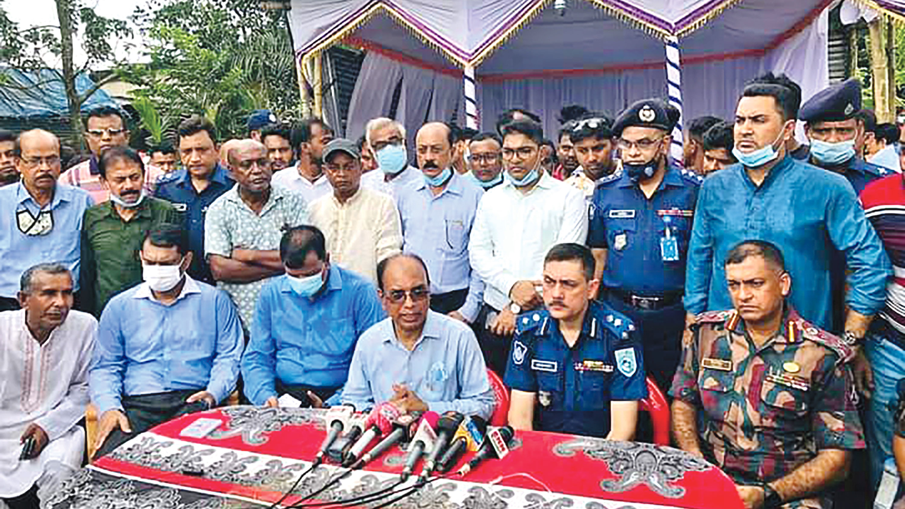 সাম্প্রদায়িক সম্প্রীতি রক্ষায় মতবিনিময়