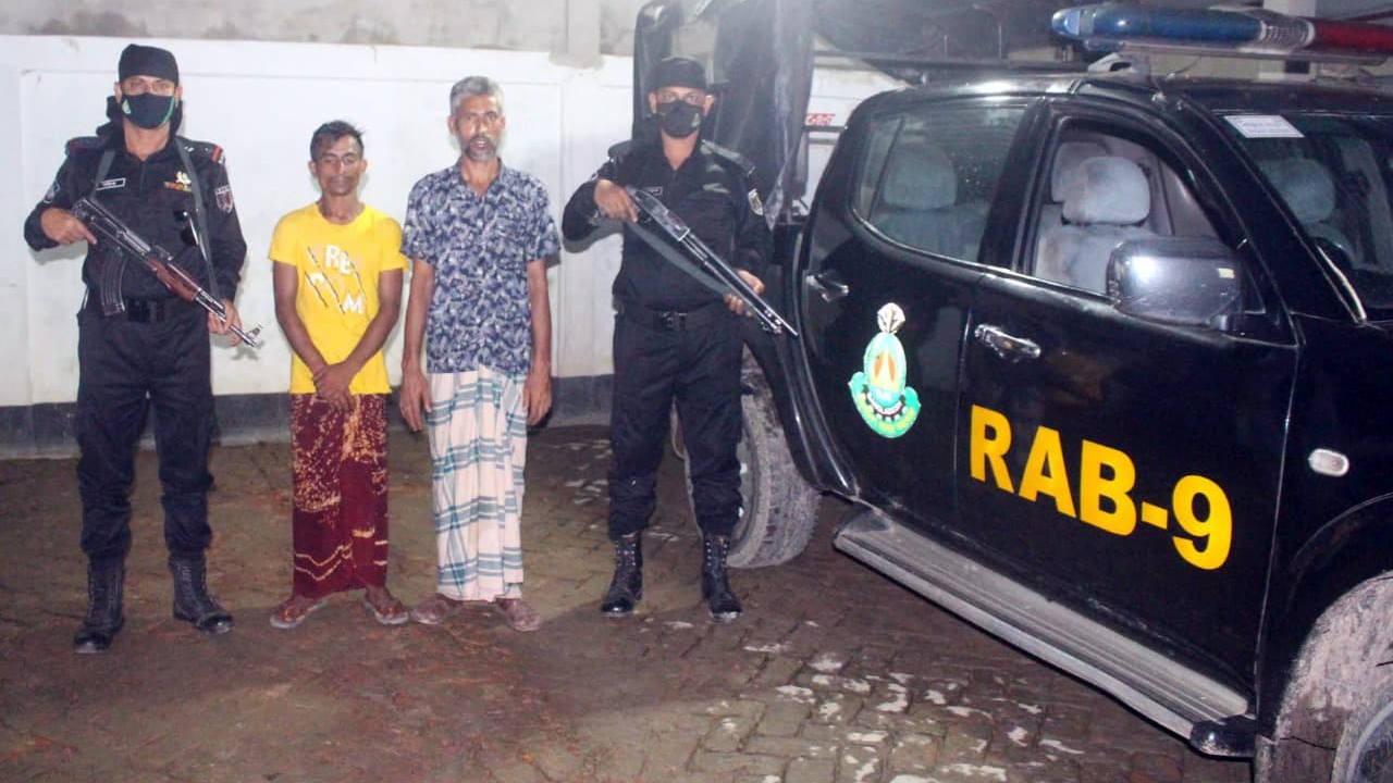 লাখাইয়ে ইয়াবাসহ দুই ব্যক্তি আটক