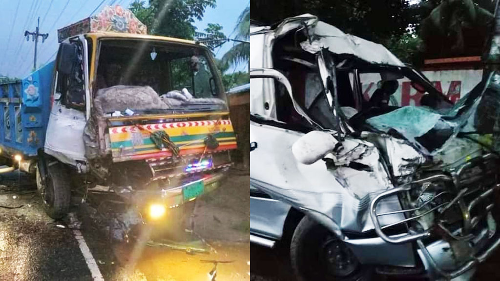রাঙ্গুনিয়ায় হাইয়েস ও ট্রাকের মুখোমুখি সংঘর্ষে একজন নিহত, আহত ৫ 