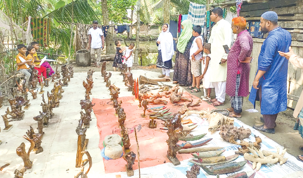 জেলে জাকিরের শিল্পকর্ম