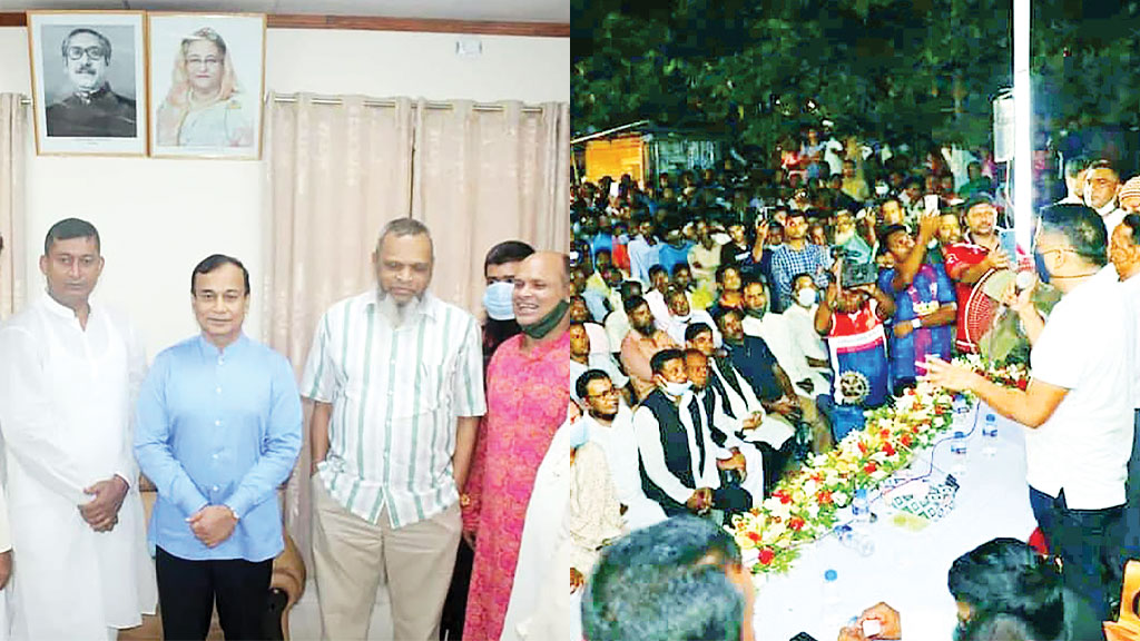 প্রতিমন্ত্রী ও মেয়রশিবির তৎপর