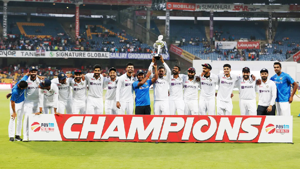আড়াই দিনেই গোলাপি বলের টেস্ট জিতল ভারত 