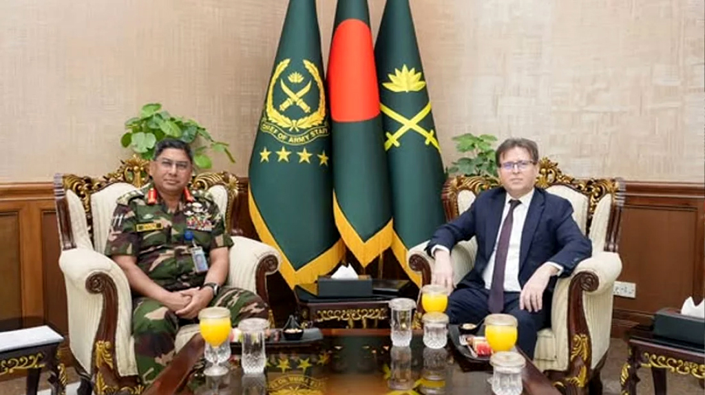 সেনাপ্রধানের সঙ্গে তুরস্কের রাষ্ট্রদূতের সৌজন্য সাক্ষাৎ