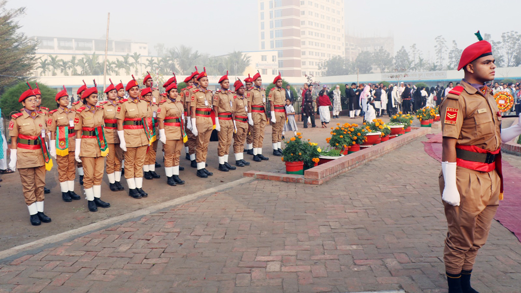 মাইলস্টোন কলেজে আন্তর্জাতিক মাতৃভাষা দিবস পালন